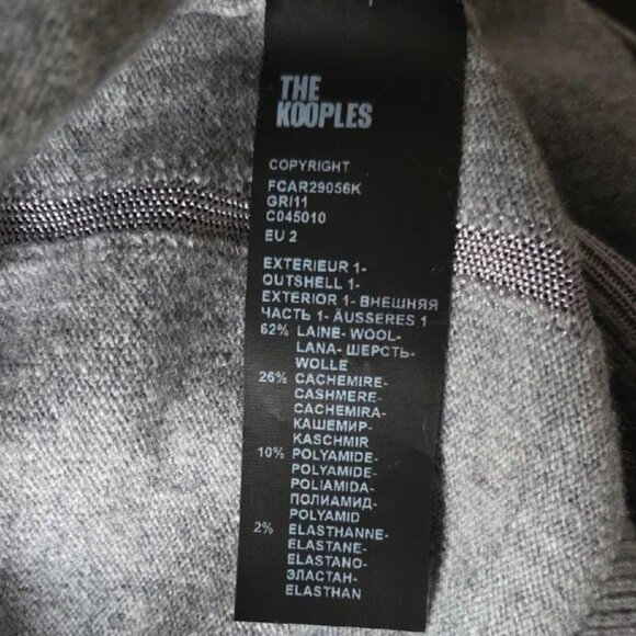 The Kooples Cashmere & Wool Hoodie & Sweatpant Set - Picture 6 of 14